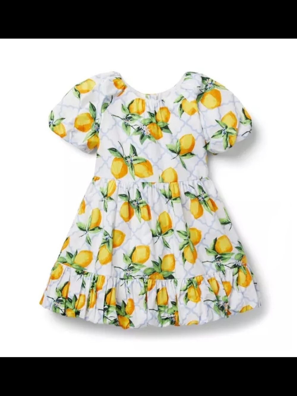 Janie and Jack Lemon Dress Size 12-18 Months